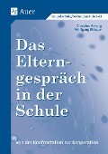 Cover-Bild zum Titel 'Das Elterngespräch in der Schule' von 'Claudius Hennig, Wolfgang Ehinger'