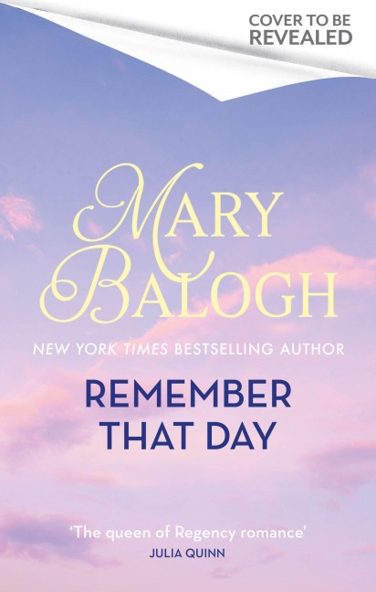 Remember That Day - Mary Balogh