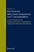 Cover-Bild zum Titel 'Die Stimme zwischen Immanenz und Transzendenz' von 'Sabine Till'