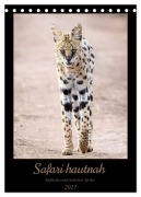 Cover-Bild zum Titel 'Safari hautnah - Südliches und östliches Afrika (Tischkalender 2027 DIN A5 hoch), CALVENDO Monatskalender' von 'Dorothea Früh'