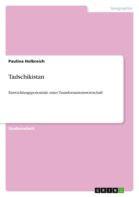 Tadschikistan - Paulina Holbreich