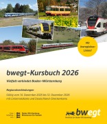 Cover-Bild zum Titel 'bwegt-Kursbuch Baden-Württemberg 2026' von ''