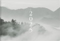 rido/idé 7017507015 Taschenkalender Modell Septimus (2025) "Cloudy Mountains"| 2 Seiten = 1 Woche| A6 quer| 128 Seiten| Grafik-Einband| grün - 