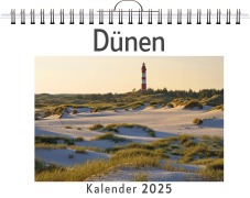 Cover-Bild zum Titel 'Dünen - (Wandkalender 2025, Kalender DIN A4 quer, Monatskalender im Querformat mit Kalendarium, das perfekte Geschenk)' von 'Lina Schmitt'