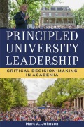 Cover-Bild zum Titel 'Principled University Leadership' von 'Marc A Johnson'