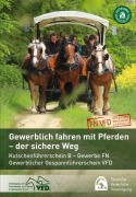 Cover-Bild zum Titel 'Gewerbliches Fahren mit Pferden - der sichere Weg' von ''