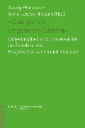 Cover-Bild zum Titel '«Das ganze ungeteilte Dasein»' von ''