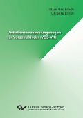 Verhaltensbeobachtungsbogen für Vorschulkinder (VBB-VK) - 