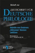 Cover-Bild zum Titel 'Heimito von Doderers 'Dämonen'-Roman: Lektüren' von ''