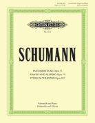 Cover-Bild zum Titel 'Fantasiestücke op. 73 / Adagio und Allegro op. 70 / Stücke im Volkston op. 102' von 'Robert Schumann, Friedrich Grützmacher'