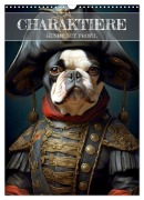 Cover-Bild zum Titel 'CHARAKTIERE Hunde mit Profil (Wandkalender 2026 DIN A3 hoch), CALVENDO Monatskalender' von 'Bettina Dittmann'