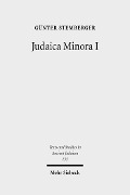 Cover-Bild zum Titel 'Judaica Minora' von 'Günter Stemberger'