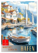 Cover-Bild zum Titel 'Maritimes Leben im Hafen (Wandkalender 2026 DIN A4 hoch), CALVENDO Monatskalender' von 'Peter Roder'