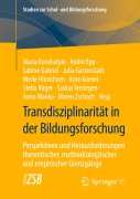 Cover-Bild zum Titel 'Transdisziplinarität in der Bildungsforschung' von ''