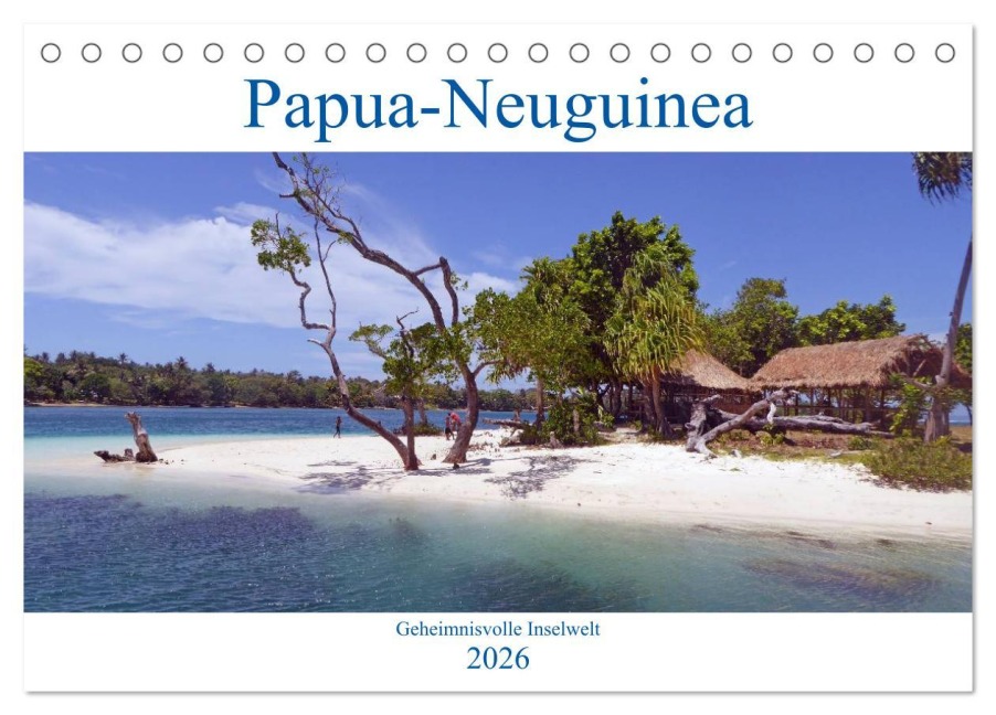 Papua-Neuguinea Geheimnisvolle Inselwelt (Tischkalender 2026 DIN A5 quer), CALVENDO Monatskalender - Thilo Scheu