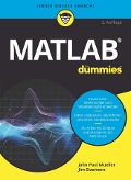 Cover-Bild zum Titel 'Matlab für Dummies' von 'Jim Sizemore, John Paul Mueller'