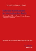 Cover-Bild zum Titel 'Koloniale Kontinuitäten im Internationalen Recht' von ''
