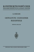 Cover-Bild zum Titel 'Gestaltung gezogener Blechteile' von 'Gerhard Oehler'