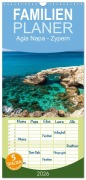 Cover-Bild zum Titel 'Familienplaner 2026 - Agia Napa - Zypern mit 5 Spalten (Wandkalender, 21 x 45 cm) CALVENDO' von 'Peter Schickert'