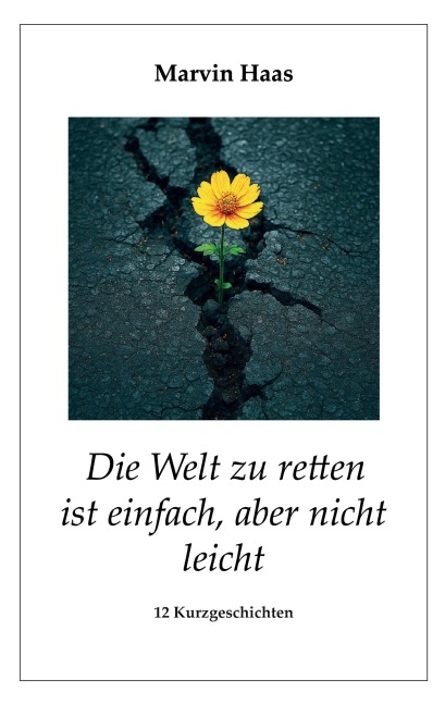 Die Welt zu retten ist einfach, aber nicht leicht - Marvin Haas