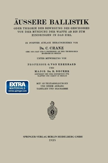 Äussere Ballistik - O. Von Eberhard, K. Becker