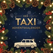 Cover-Bild zum Titel 'Der Taxi-Adventskalender' von 'Emily Krause'