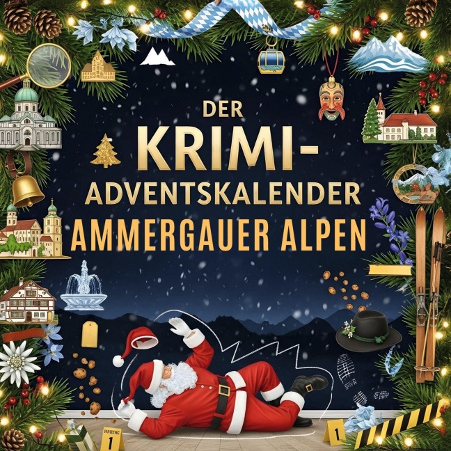 Der Krimi-Adventskalender Ammergauer Alpen - Florian Schmitt
