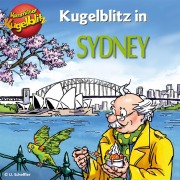 Cover-Bild zum Titel 'Kommissar Kugelblitz in Sydney' von 'Ursel Scheffler'
