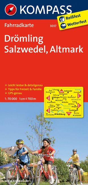 Drömling - Salzwedel - Altmark 1 : 70 000 - 
