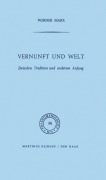 Cover-Bild zum Titel 'Vernunft und Welt' von 'W. Marx'