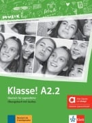 Cover-Bild zum Titel 'Klasse! A2.2 - Hybride Ausgabe allango. Übungsbuch mit Audios inklusive Lizenzschlüssel allango (24 Monate)' von 'Sarah Fleer, Tanja Mayr-Sieber, Bettina Schwieger, Theo Scherling, Ute Koithan'