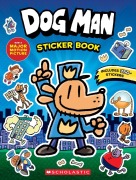 Cover-Bild zum Titel 'Dog Man: Official Sticker Book' von 'Scholastic'