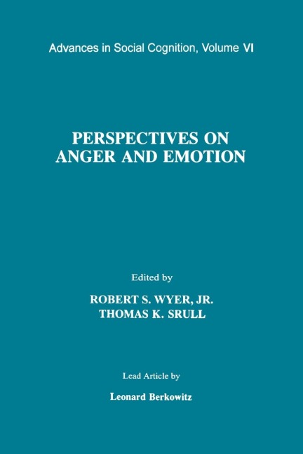 Perspectives on Anger and Emotion - 
