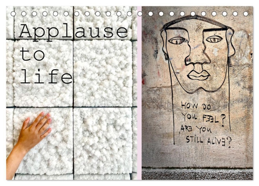 Applause To Life (Tischkalender 2026 DIN A5 quer), CALVENDO Monatskalender - Petra Gerwers