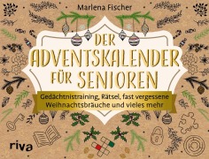 Cover-Bild zum Titel 'Der Adventskalender für Senioren' von 'Marlena Fischer'