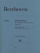 Cover-Bild zum Titel 'Beethoven, Ludwig van - Klaviersonaten Nr. 9 und Nr. 10 E-dur und G-dur op. 14 Nr. 1 und Nr. 2' von 'Ludwig van Beethoven'