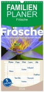 Familienplaner 2026 - Frösche - Die wunderschöne Welt der bunten Hüpfer. mit 5 Spalten (Wandkalender, 21 x 45 cm) CALVENDO - M. Scott