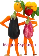 Cover-Bild zum Titel 'Maigrir Végétarien' von 'Marielle Lanzalavi'
