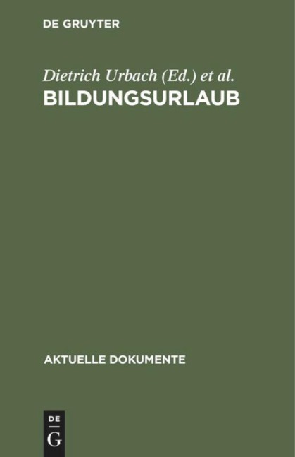 Bildungsurlaub - 