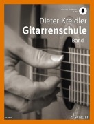 Cover-Bild zum Titel 'Gitarrenschule Band 1' von 'Dieter Kreidler'