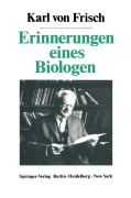 Cover-Bild zum Titel 'Erinnerungen eines Biologen' von 'Karl Von Frisch'