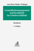 Cover-Bild zum Titel 'Gesundheitsmanagement und Krankheit im Arbeitsverhältnis' von ''