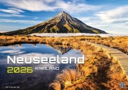 Cover-Bild zum Titel 'Neuseeland - Das Land der langen weißen Wolke - 2026 - Kalender DIN A3' von ''