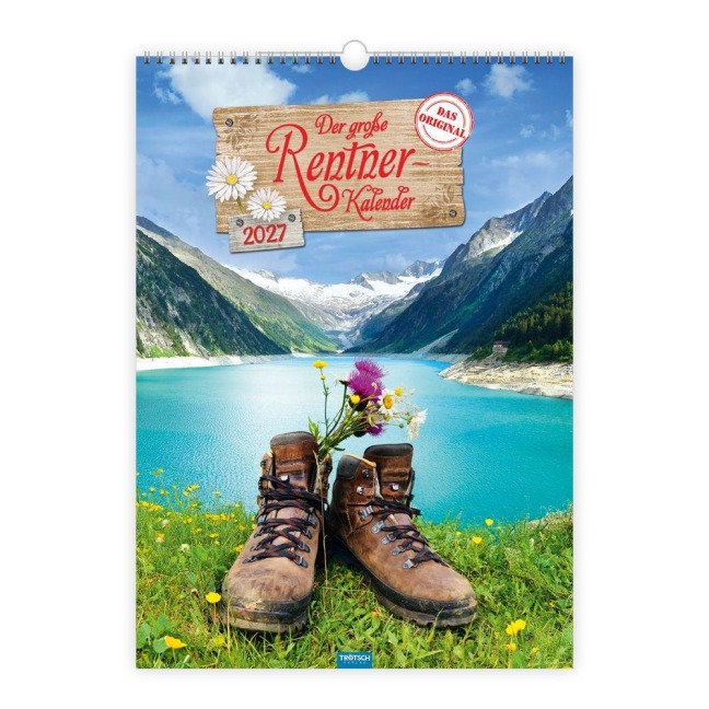 TRÖTSCH - Großbildkalender Der große Rentnerkalender 2027 - 