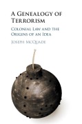 Cover-Bild zum Titel 'A Genealogy of Terrorism' von 'Joseph McQuade'