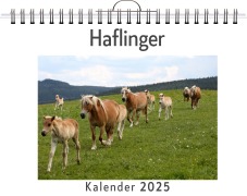 Cover-Bild zum Titel 'Haflinger - (Wandkalender 2025, Kalender DIN A4 quer, Monatskalender im Querformat mit Kalendarium, das perfekte Geschenk)' von 'Liam Neumann'