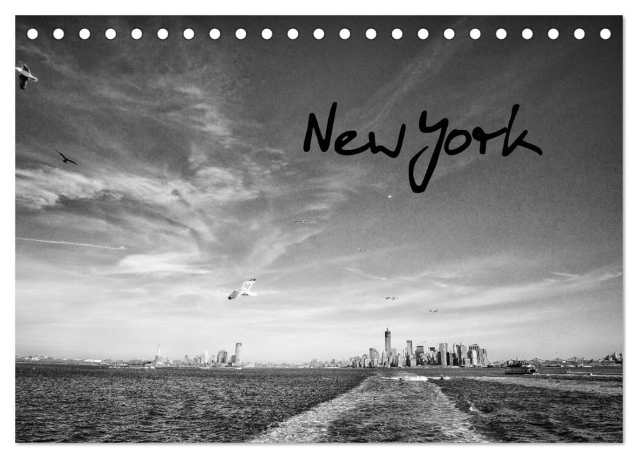 New York 2026 (Tischkalender 2026 DIN A5 quer), CALVENDO Monatskalender - Ralf Pfeiffer