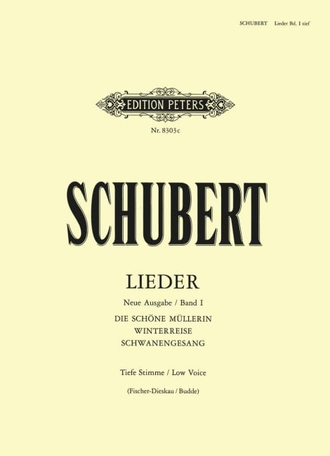 Lieder, Band 1 / Neue Ausgabe / URTEXT - Franz Schubert
