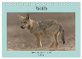 Wölfe, Impressionen aus der Lausitz (Tischkalender 2025 DIN A5 quer), CALVENDO Monatskalender - Steffen Heiber