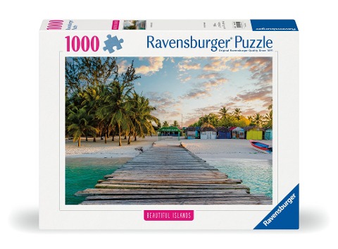 Erwachsenenpuzzle 1000 Teile - Karibische Insel - 